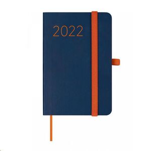 Agenda anual 2022 Finocam Lisa Azul Semana Vista