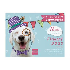 Calendario 22/23 Funny dogs Finocam 16 meses