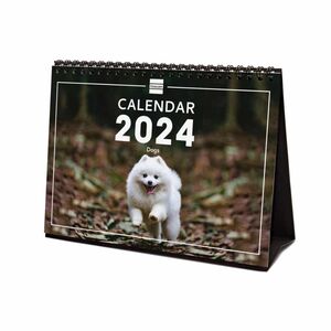 Calendario sobremesa 2024 internacional Dogs Finocam