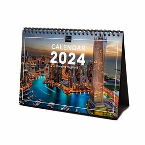 Calendario sobremesa 2024 internacional Traveling Finocam