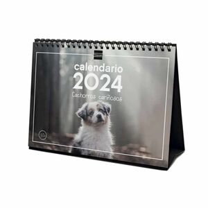 Calendario sobremesa 2024 Cachorros Finocam