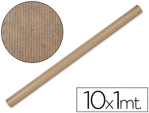 Papel kraft marrón rollo de 1 x 10 mts by Liderpapel