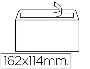 Sobre blanco 162 x 114 mm tira silicona caja 500 uds
