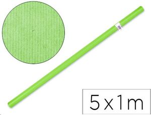 Rollo papel kraft rollo de 5 x 1 metros verde