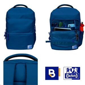 Mochila Junior Oxford B-Ready 28 litros color Azul Marino