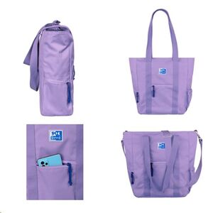 Mochila tipo bolso Oxford Tote Bag B-Ready color Lavanda