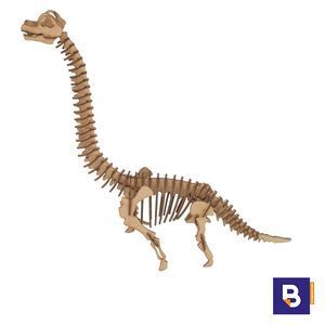 Maqueta de madera Brachiosaurus Wood Models