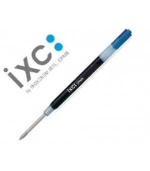 Recambio bolígrafo punta media azul Inoxcrom