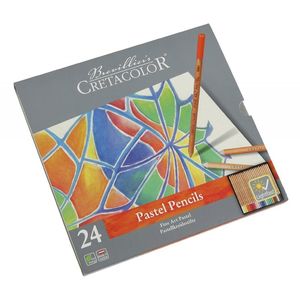 Lapices colores Cretacolor pastel  caja 24 lapices 471 24