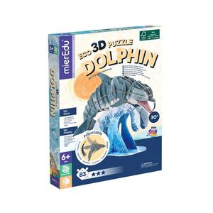 Puzzle 3D Eco Delfin 83 piezas mierEdu
