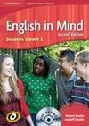 ENGLISH IN MIND 1 STUDENT ' S BOOK  + DVDROM (SPANISH EDITION)