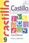 CASTILLO ESCRITURA 9.FRASES Y MAYUSCULAS