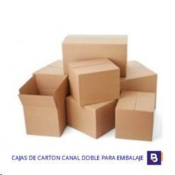 Caja carton simple de 3 mm medidas 30,5x22x27 cm 