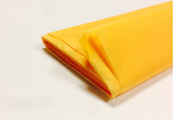 Color crepé 50 x 70 cm, 24 Hojas Amarillo limón 0.75 x 0.50 m Clairefontaine Maildor-Rollo de Papel de Seda 