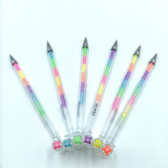 Bolígrafo multicolor gel Twist 0,8 mm Apli. Bolígrafos tinta de gel.  Breapaper
